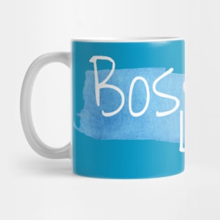 Boss lady (blue) Mug